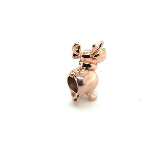 Pandora Rose Gold Reindeer Charm - Picture 3 of 7